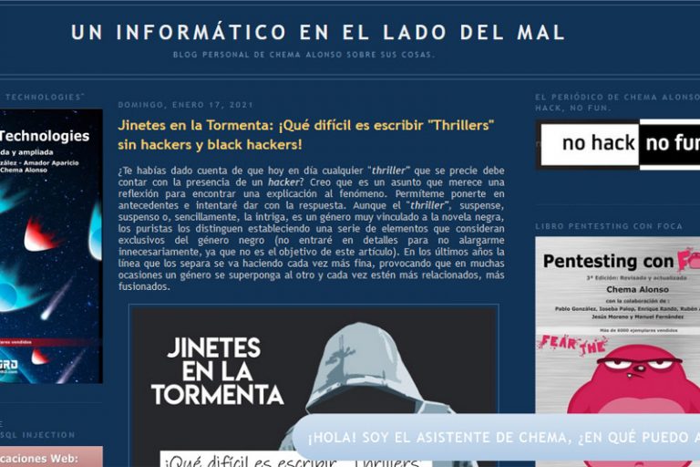 Blog de Chema Alonso