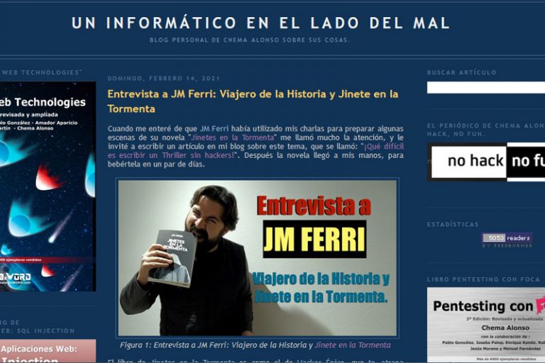 Chema Alonso - entrevista