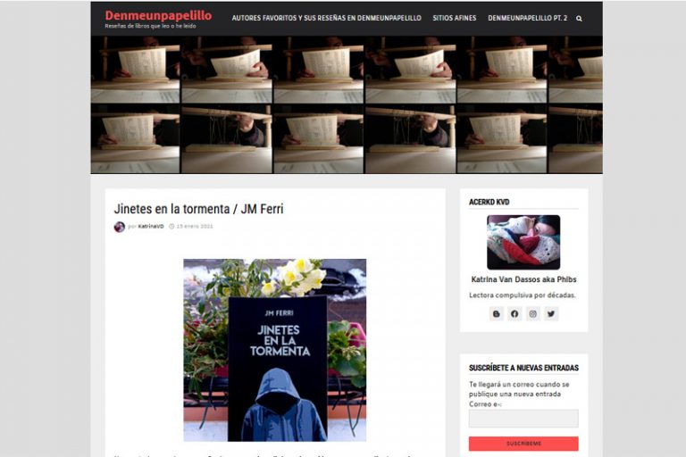 Reseñas: DENME UN PAPELILLO